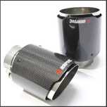 Carbon Real! Tips Akrapovic ornament evacuare tipsuri inox