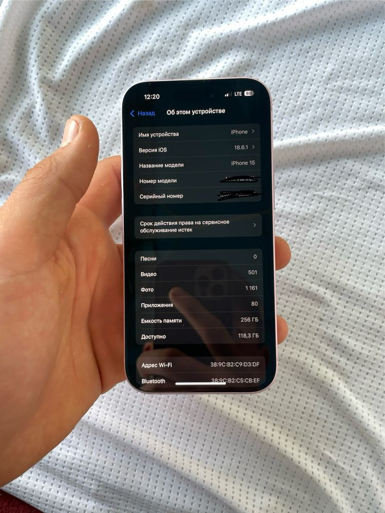 Iphone 15  holati ideal