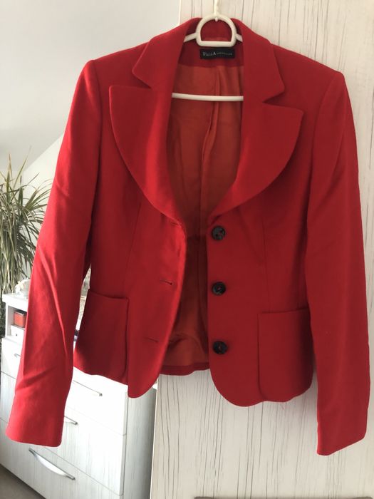 Costum 2 piese, sacou si fusta, purtst o singura data