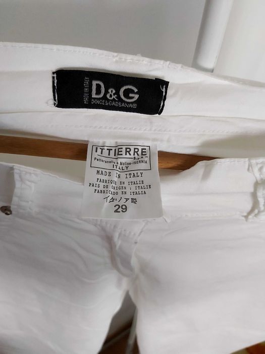 Pantaloni dama albi marimea 29