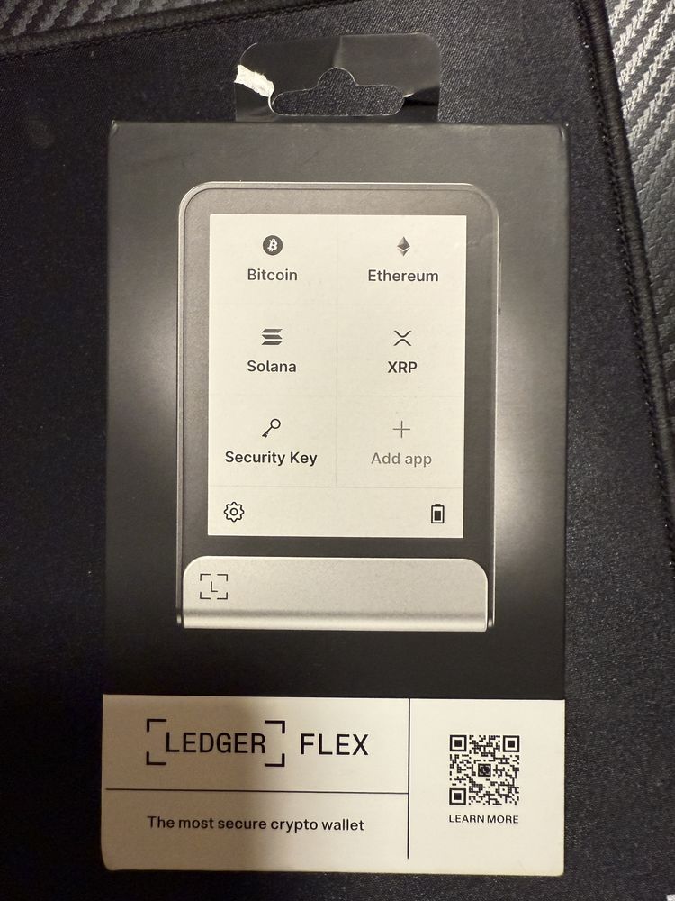 Portofel Crypto Criptomonede Ledger Flex (Bitcoin, Ethereum etc..)