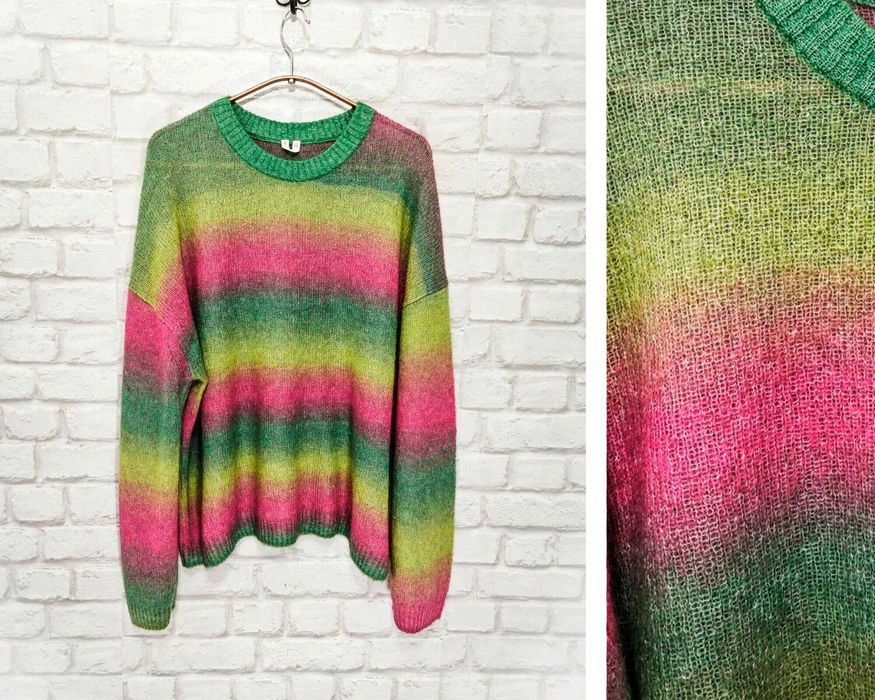 ARKET Mohair Дамски многоцветен пуловер размер М