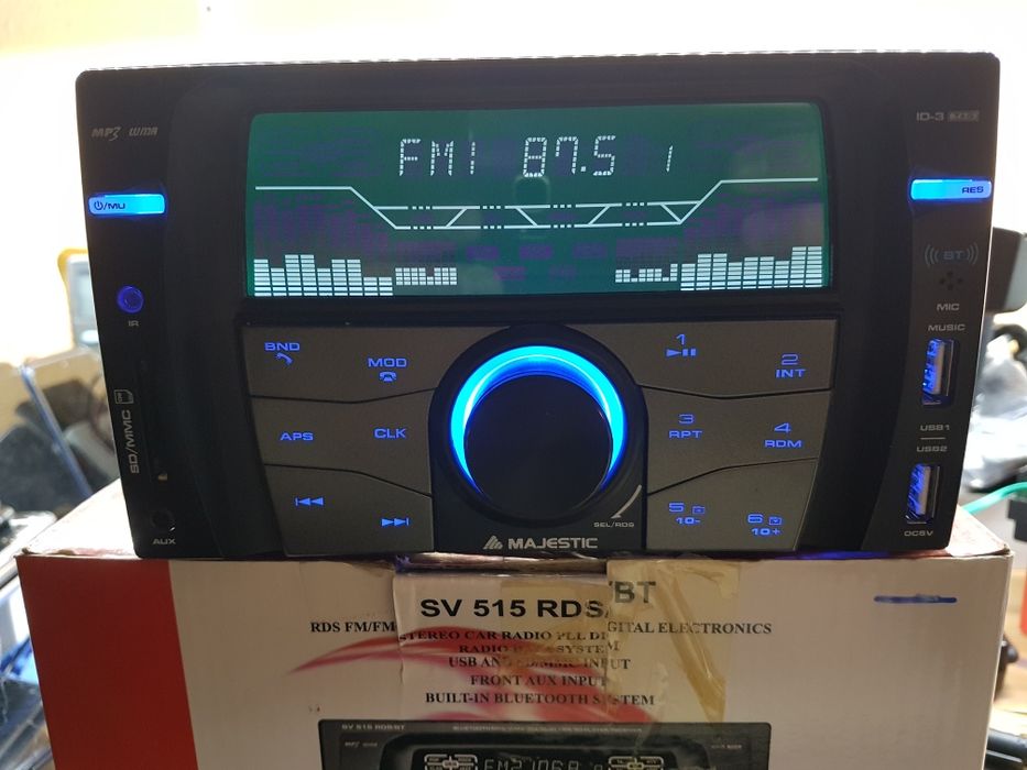 Radio mp3 auto 2 din cu bluetooth,usb,4x45