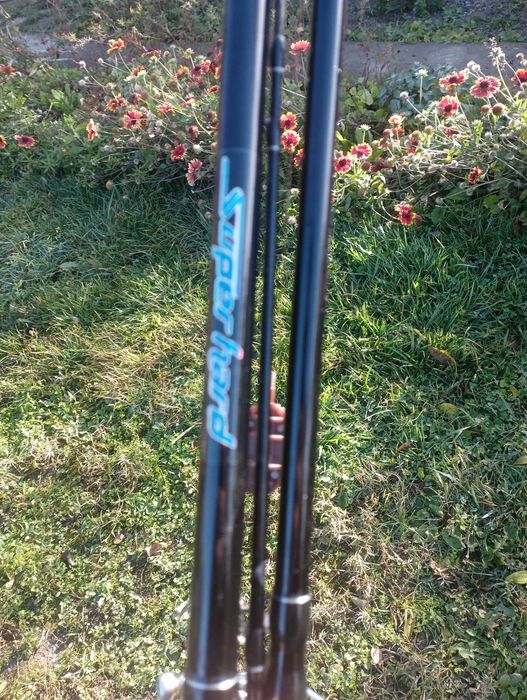 Фидер въдица на три части