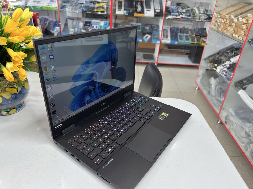 HP omen gaming noutbuk ryzen 7 4800H 16/512 ssd RTX 2060 6 gblik moshn
