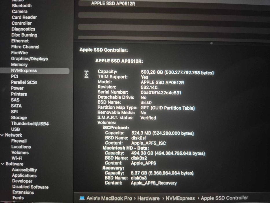 MacBook Pro 16 M1 2021 (A2485) - 16gb 512 SSD + keyboard & mouse Apple