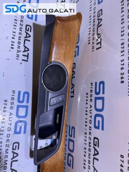 Bandou Ornament Trim cu Tweeter Usa Portiera Dreapta Fata VW Phaeton 2002 - 2010 Cod Cod 3D0867410R 3D0867102N