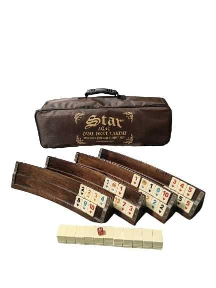 Remi de lux (rummy lux lemn masiv curbat)
