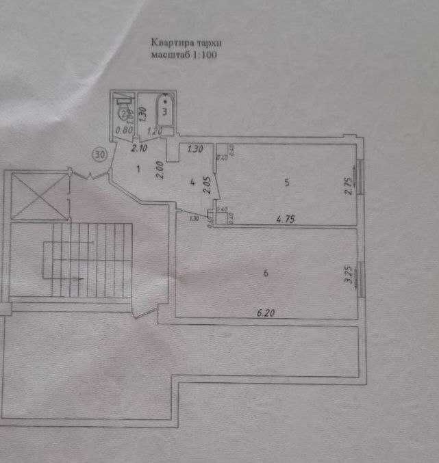 Кушбеги 2-6-9, галерейка все раздельно,43м2