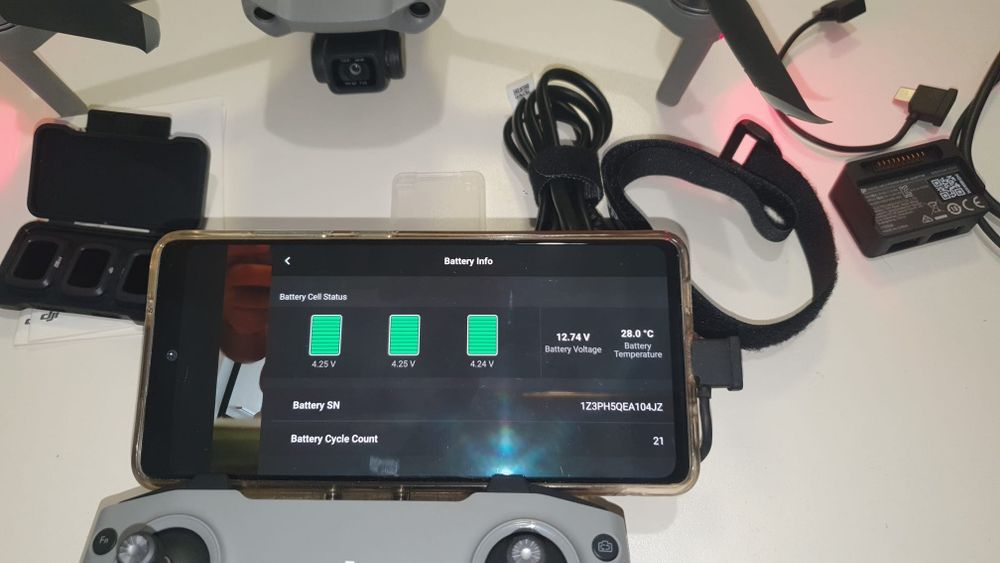 Drona DJI Mavic Air 2 4K cu senzori de proximitate functionala 100%