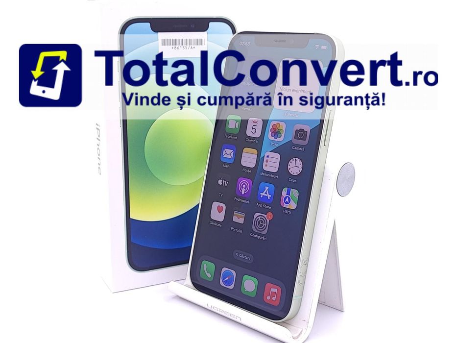 Apple iPhone 12 64GB Mint Green 4GB Single, Garantie 24 luni | #D86135