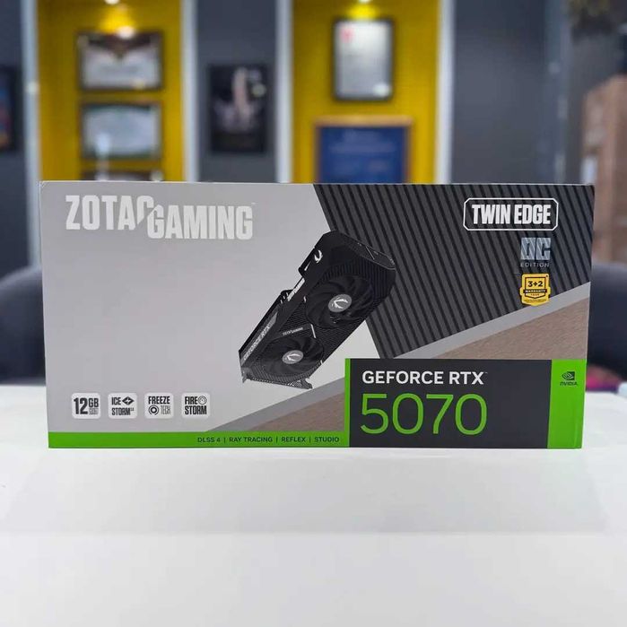 ZOTAC Twin Edge RTX 5070 OC — производительность в компактном формате!