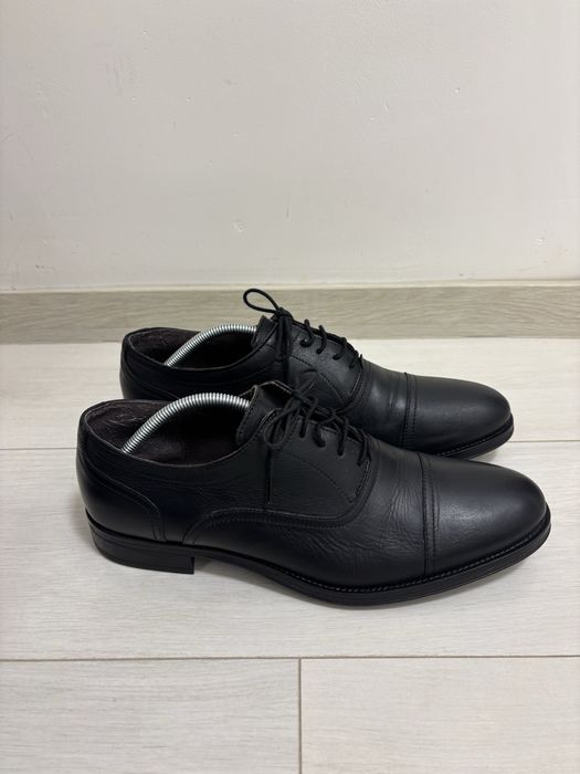 Pantofi negri barbati - piele naturala - marime 44