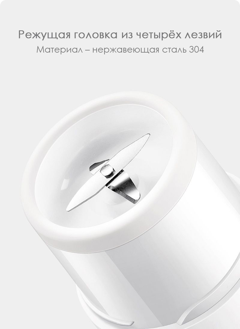 Портативный блендер Xiaomi Mijia Portable Juicer Cup (MJZZB01PL)