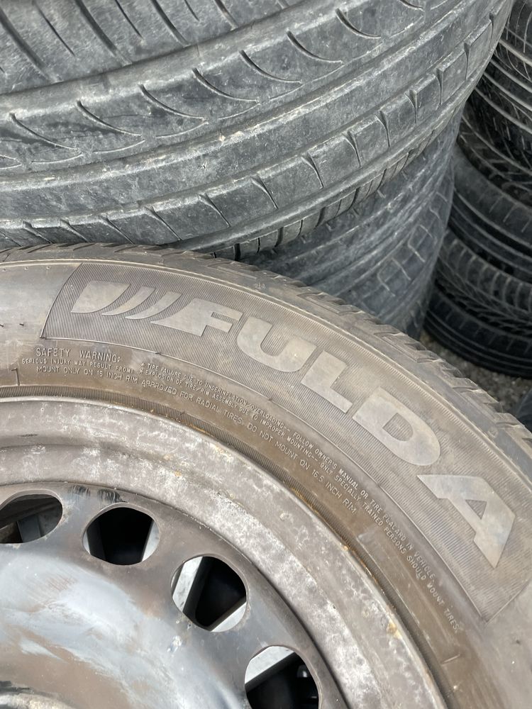 215/65/16 FULDA 4бр. 6.5мм с джанти VW