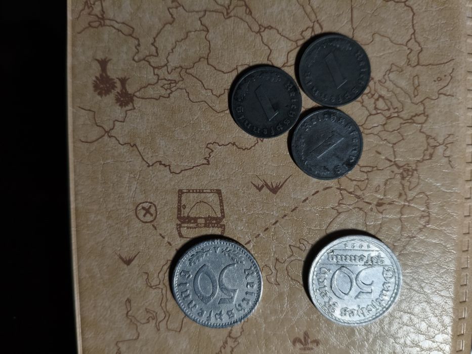 Монеты Царской России, СССР , Третьего Рейха , Франции, купюры СССР