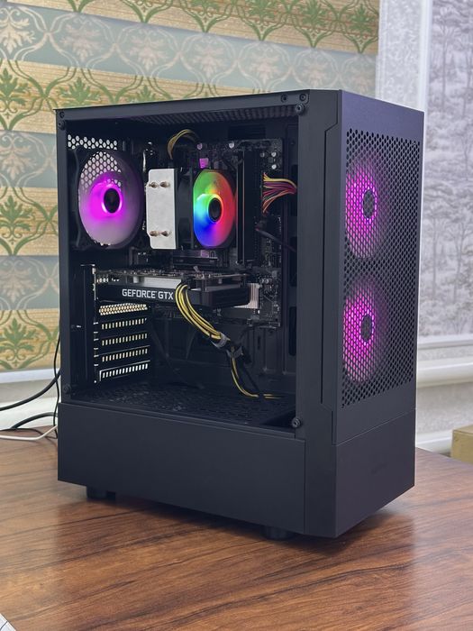 Игровой компьютер: i3-12100F, GTX 1650, DDR4 16GB, SSD 1TB