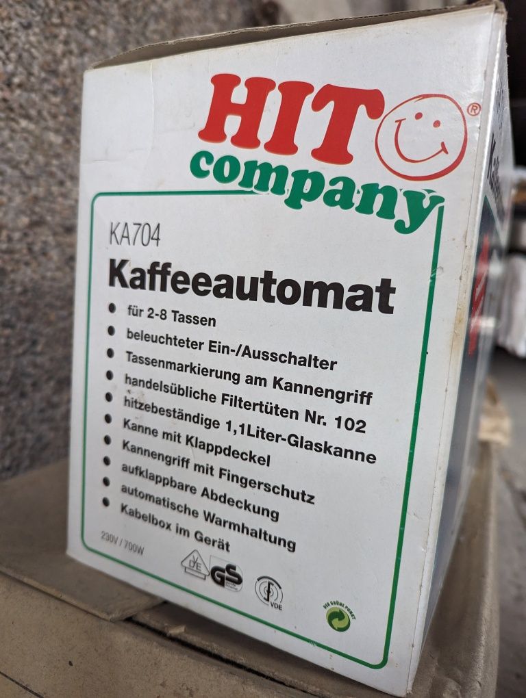 Кофемашина "Hit Company", Германия