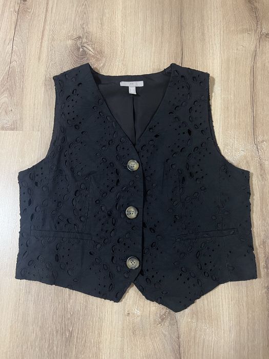 Черен топ елек H&M