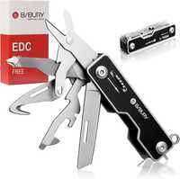 Bibury EDC Multitool - компактно джобно ножче-инструмент,10 в 1