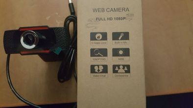 WebCam FullHD 1080p cu microfon - pt videoconferinte - scoala online