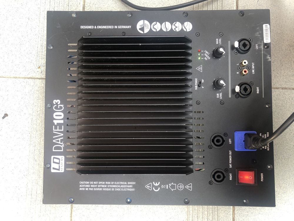 Modul bas activ Ld systems dave 10 total 350w