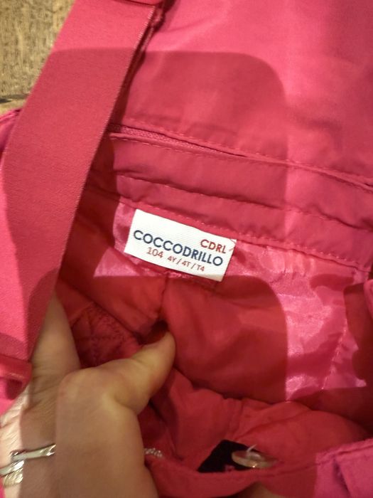 Vand costum de schi fete 4 ani cocodrilo