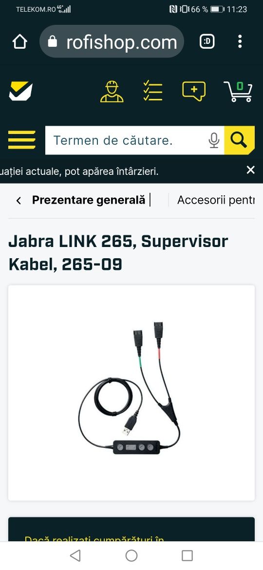 Vând adaptor  Jabra