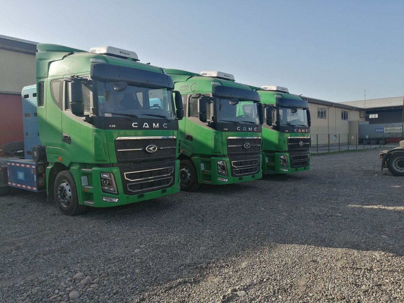 CAMC H9 CNG 8×4 metan gazli 430 Sotivda tayyor aksiya