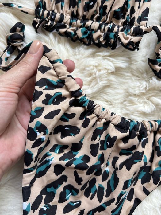 Costum de baie leopard print