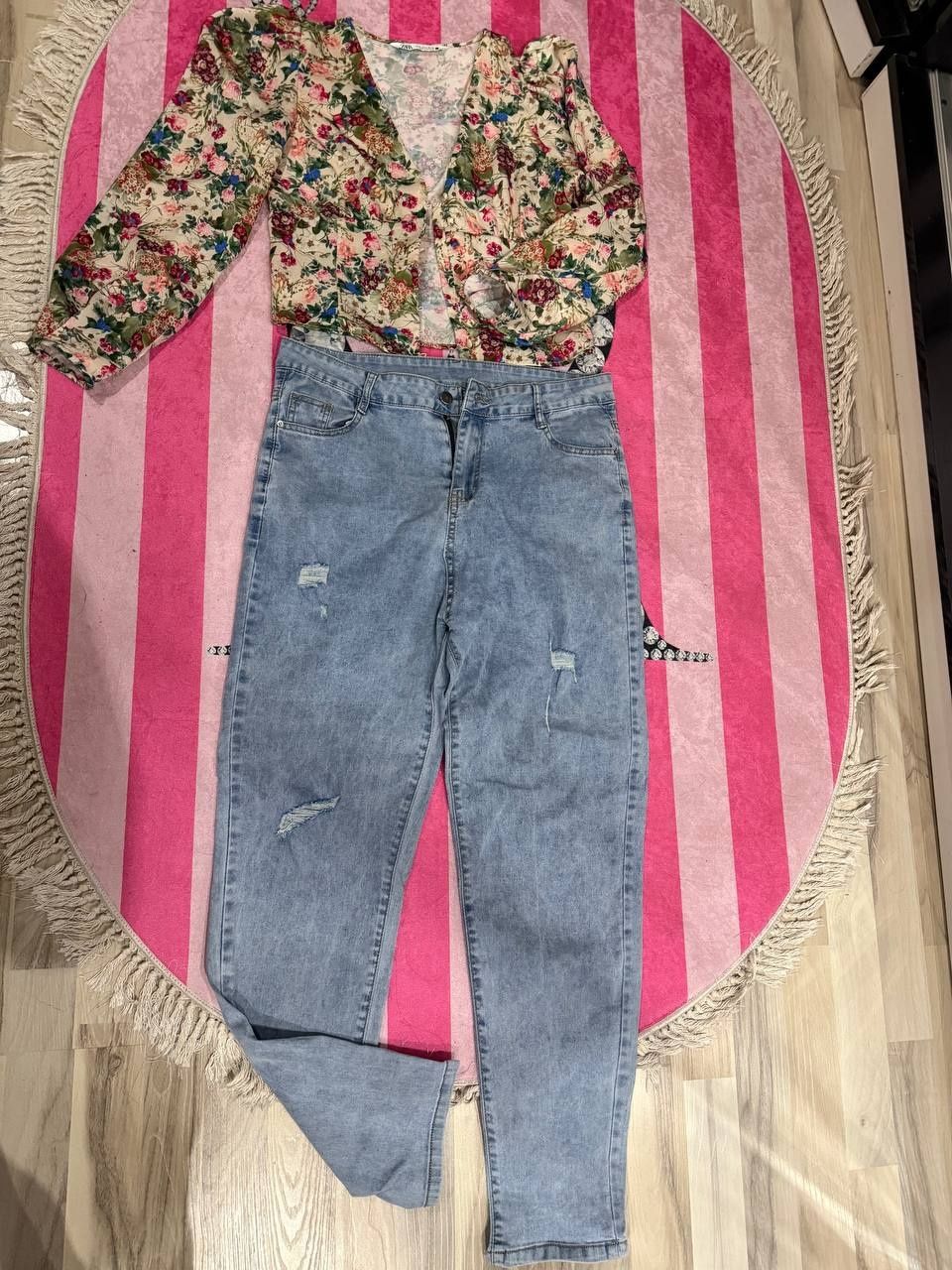 Zara,mango,джинсы,блузки