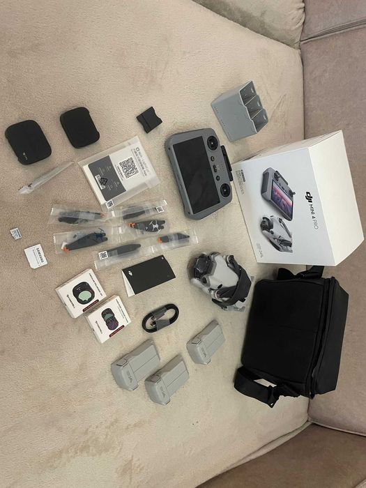 DJI Mini 4 Pro Fly More Combo + DJI Care Refresh + Filtre Nd Garantie