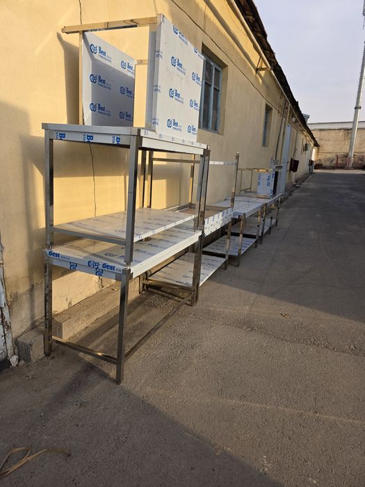 Мойка стол стеллаж