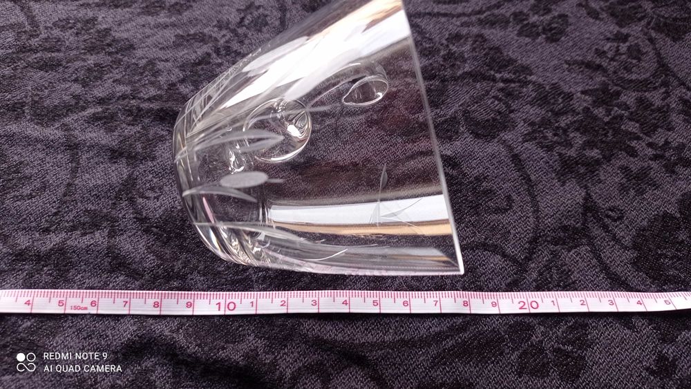 Кристален комплект за пунш с 8 чаши