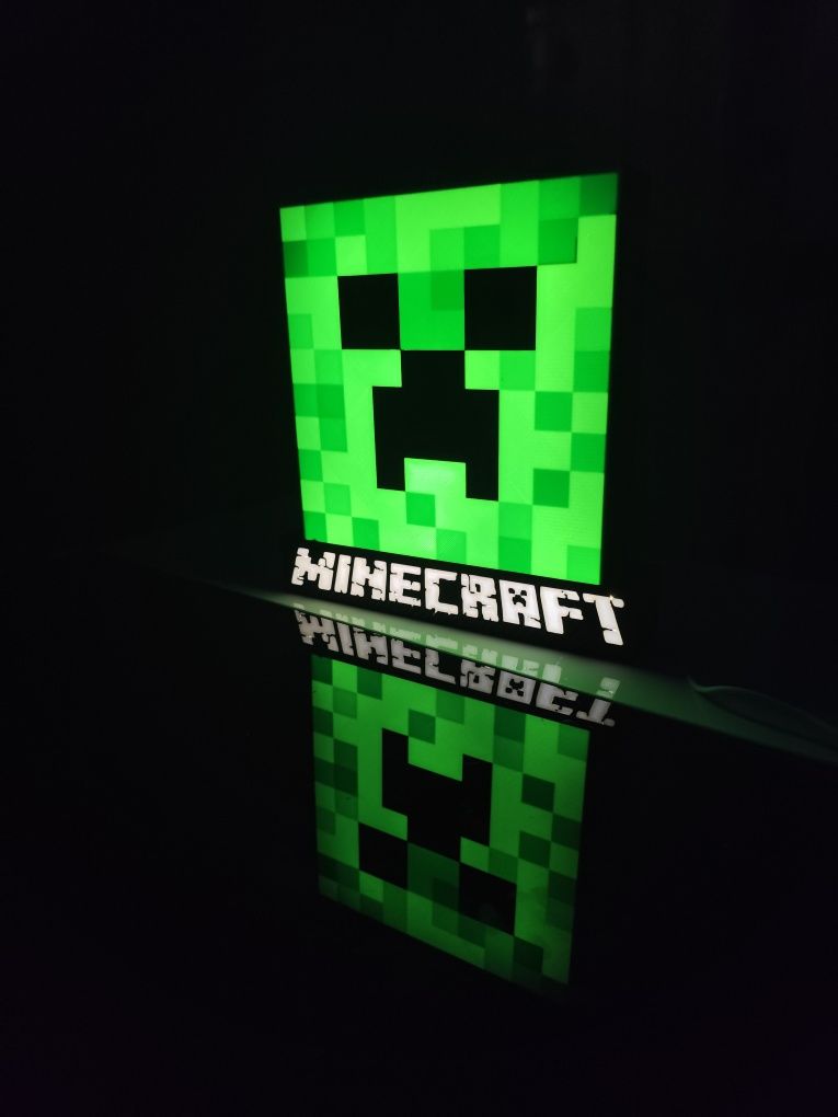 3d лампа Minecraft