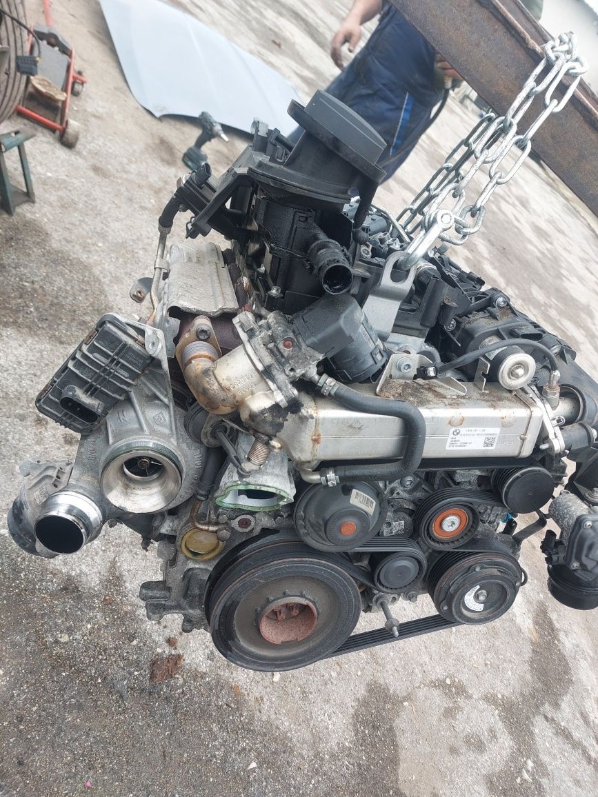 Двигател БМВ Ф10 2.0 D  N47 20 C