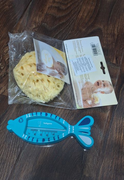 Burete și termometru apa bebe