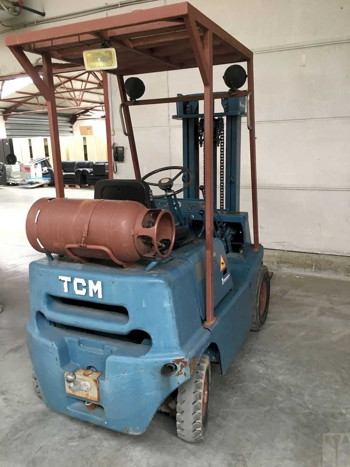 Мотокар TCM,  часове: 7840H, Газокар 1500 кг, двигател Nissan- (Japan)