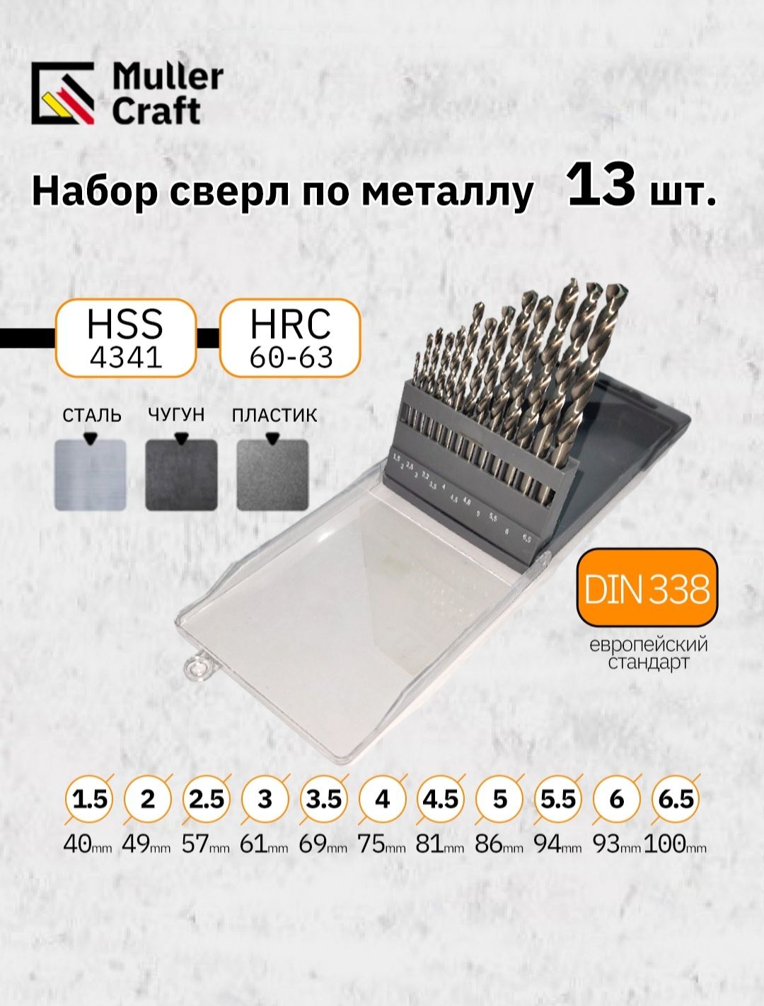 Сверло комплект сатамын