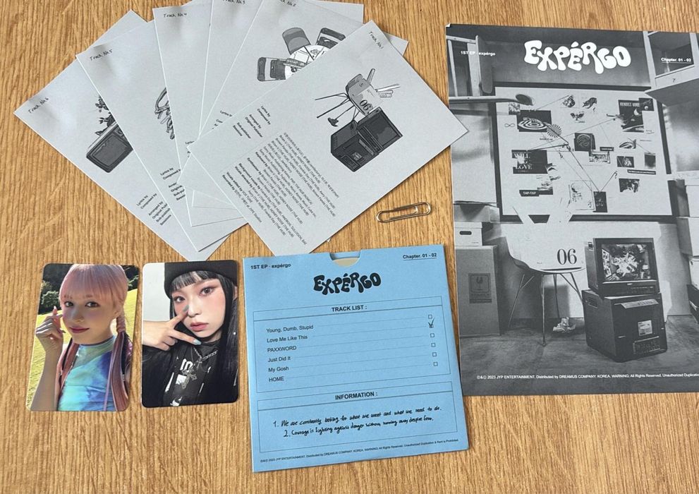 Kpop Album NMIXX- Exprego