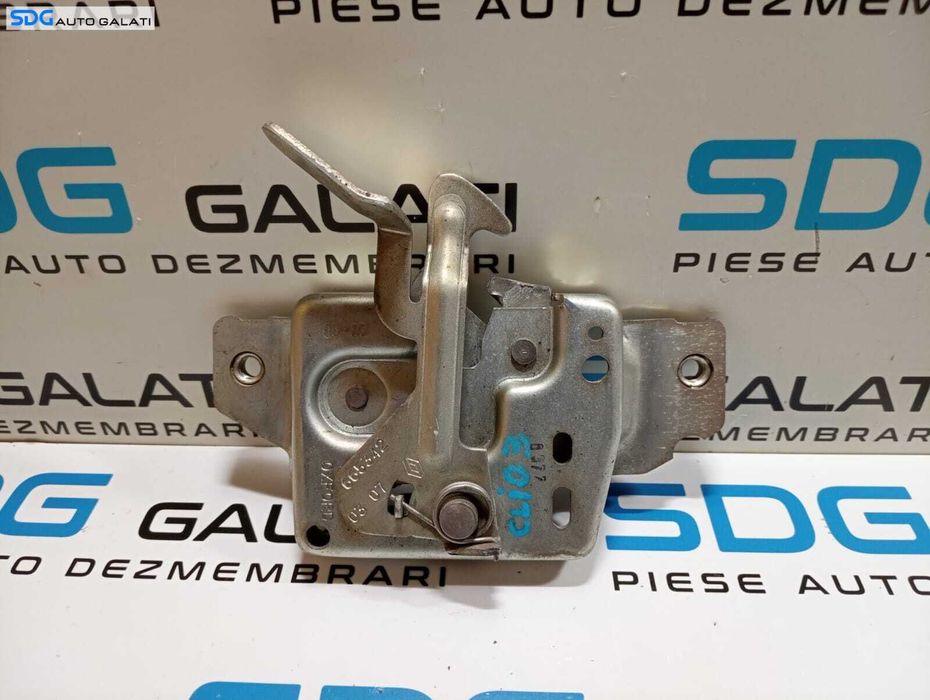 Incuietoare Broasca pentru Capota Renault Clio 3 2005 - 2014 Cod 665342 [M6742]