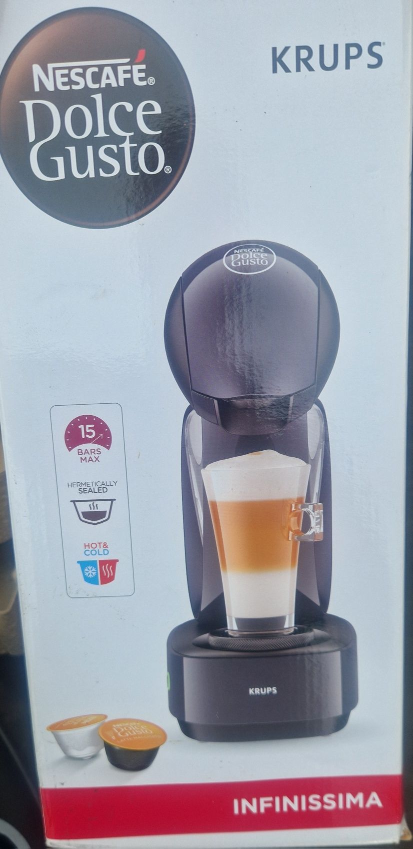 Кафемашина с капсули KRUPS INFINISSIMA Dolce Gusto