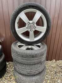 Set jante Aliaj si anvelope 225 45/17 Pirelli