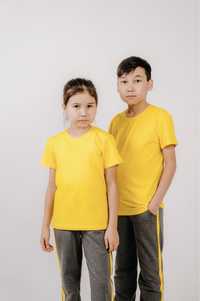 Детские желтые футболки по доступной цене!!!