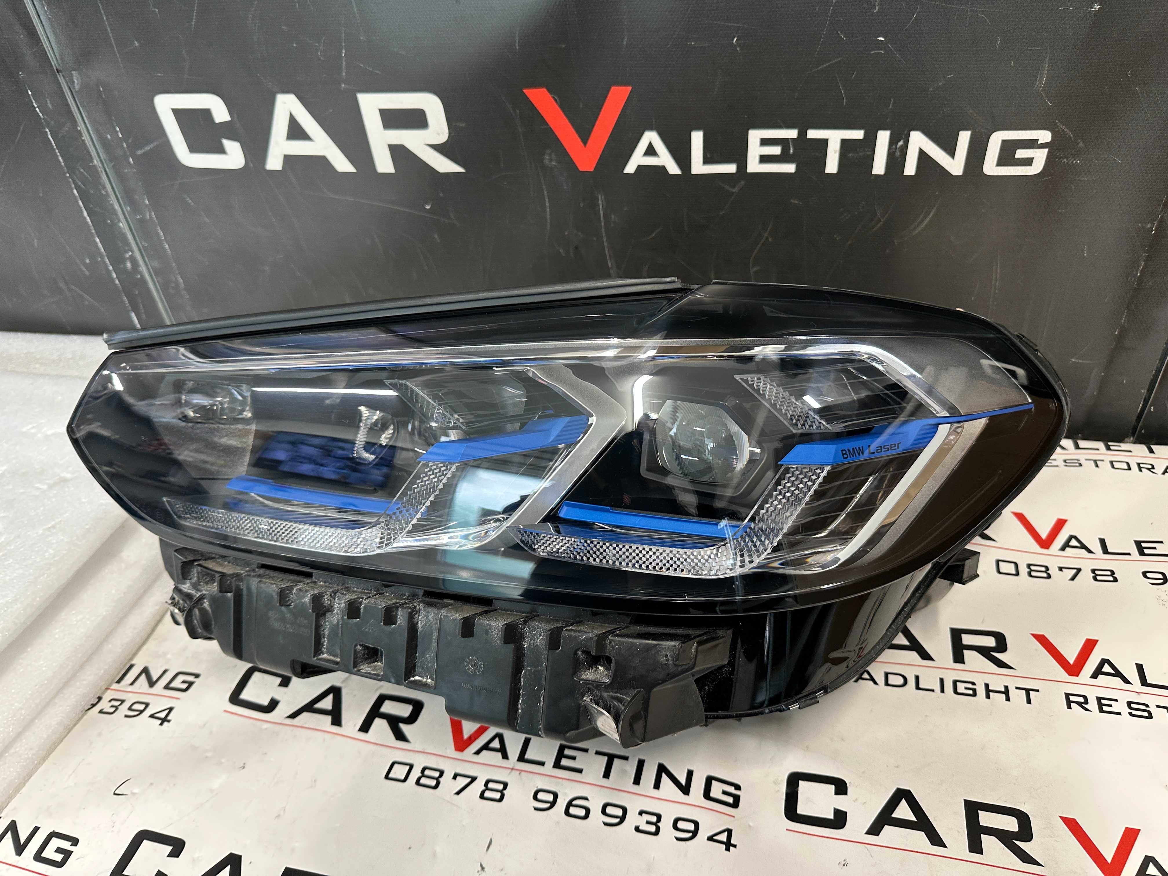Фар фарове ляв Bmw X3 G01 X4 G02 LCI far farove Бмв х3 Г01 Х4 Laser