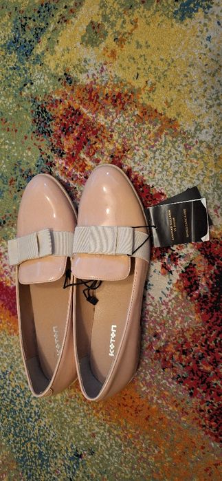 Pantofi lacuiti koton