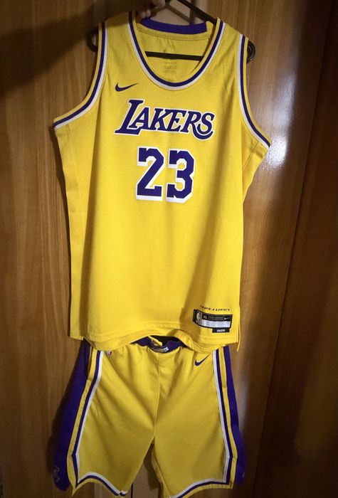 Compleu Lakers NBA Yellow(Galben) original