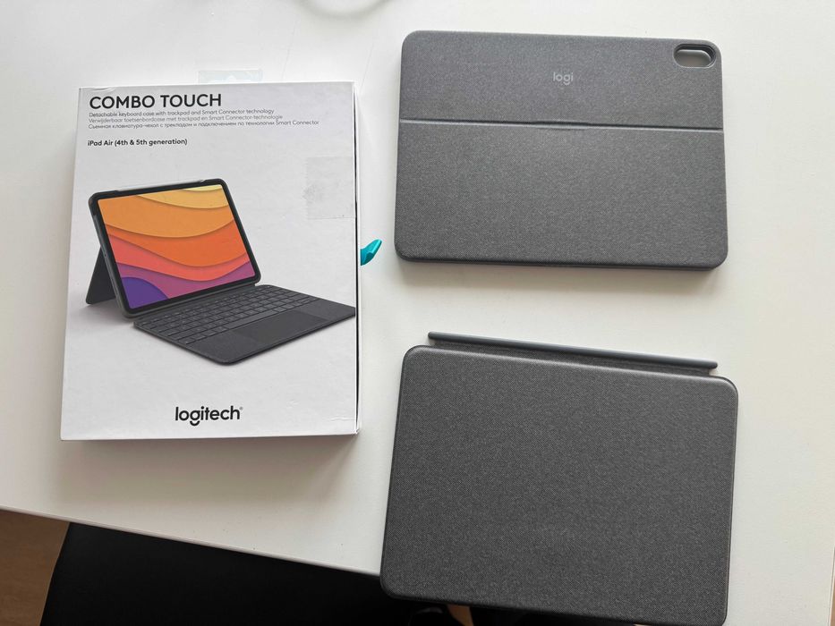 Logitech Combo Touch (iPad Air 4 / 5 поколения) — клавиатура и чехол