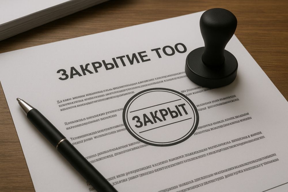 Закрытие ТОО. Разблокировка счетов