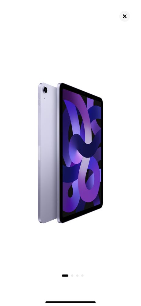 Apple iPad Air 5 (2022), 10.9", 256GB, Wi-Fi, Purple